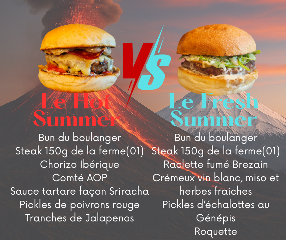 Fresh summer vs Hot Summer