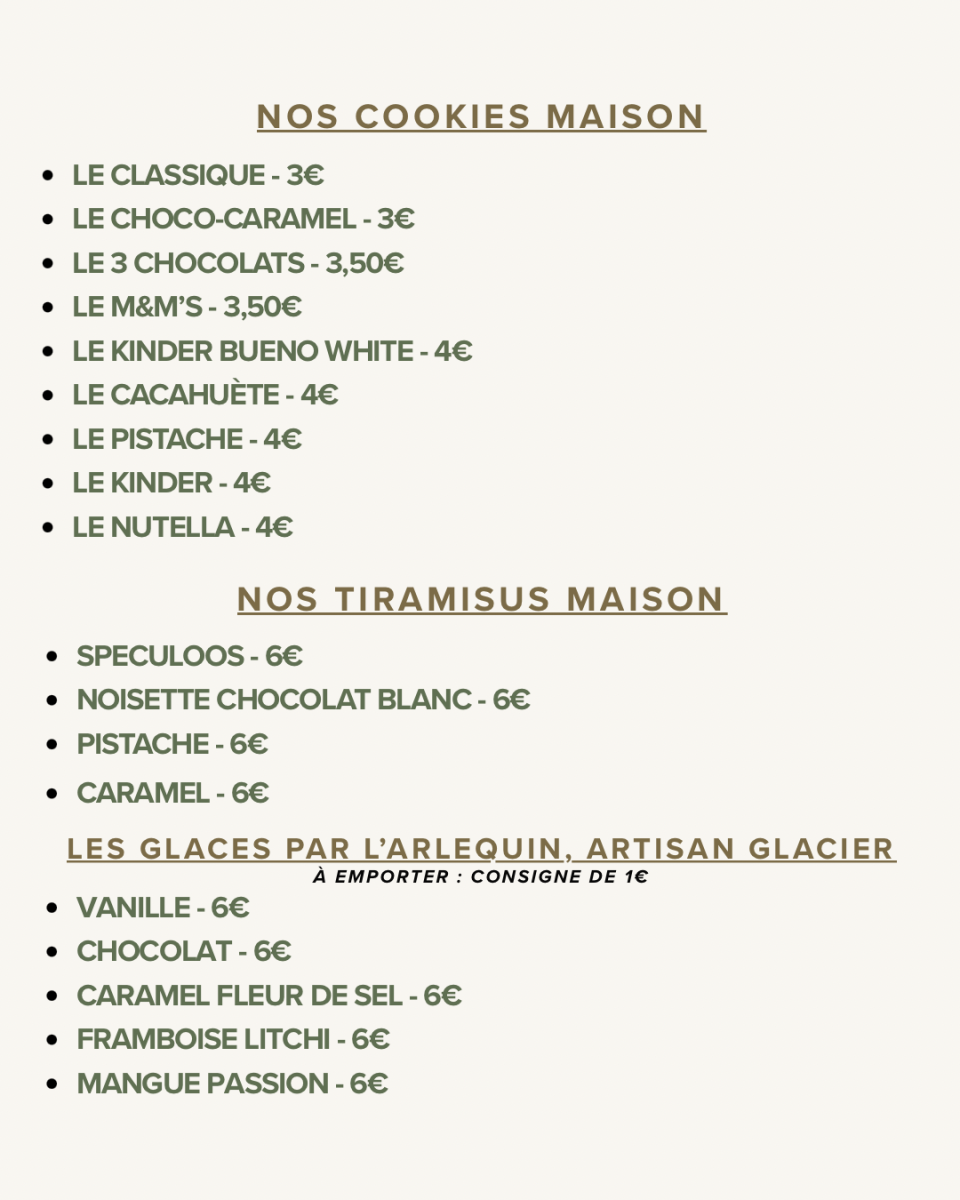 Desserts