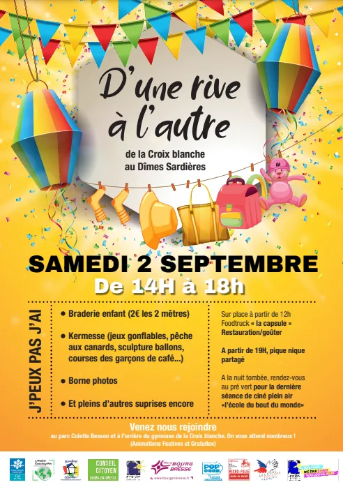 La Capsule va d'une rive à l'autre le 2 Septembre 2023, Bourg-en-Bresse, La Capsule Gourmande