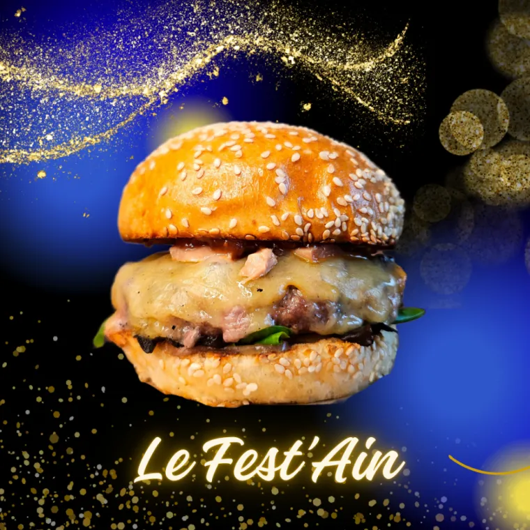 Burger du chef de décembre, Bourg-en-Bresse, La Capsule Gourmande